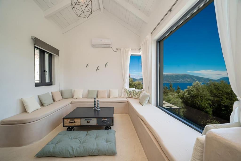 Villa Elisabeth Sea View Private Pool Fiskardo Kefalonia Katsaráta エクステリア 写真
