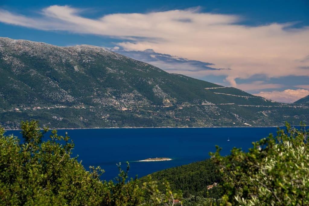 Villa Elisabeth Sea View Private Pool Fiskardo Kefalonia Katsaráta エクステリア 写真