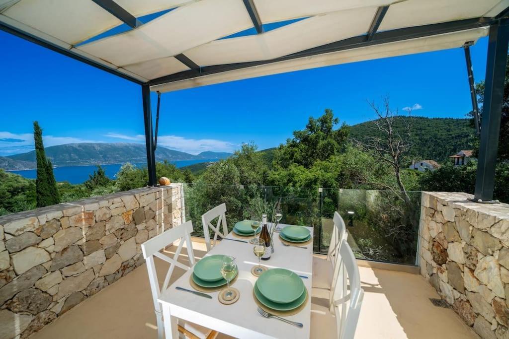Villa Elisabeth Sea View Private Pool Fiskardo Kefalonia Katsaráta エクステリア 写真