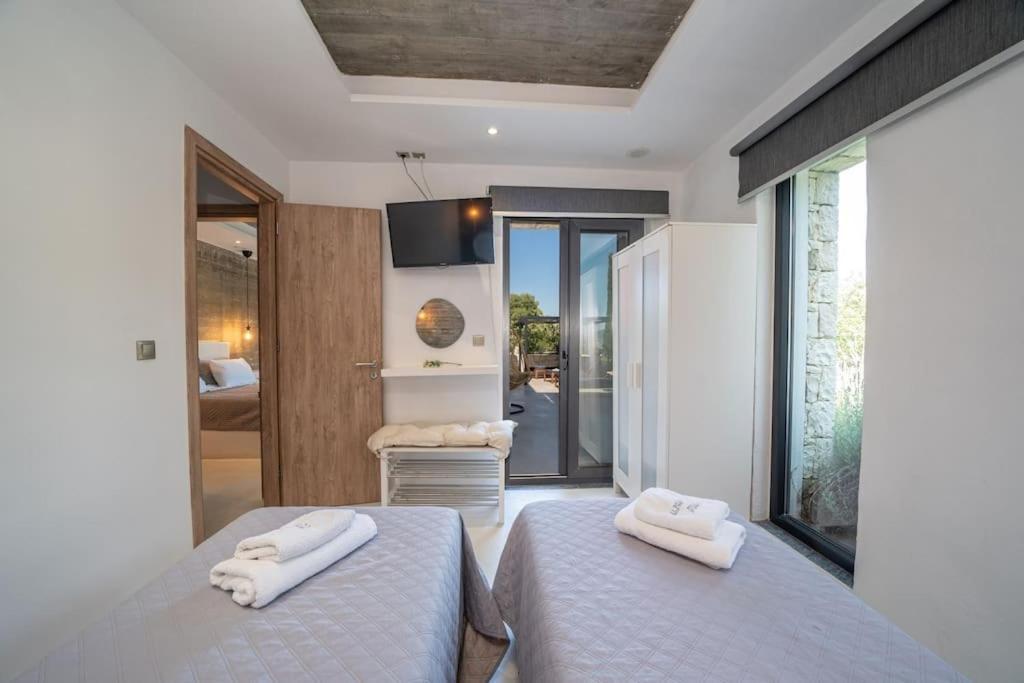 Villa Elisabeth Sea View Private Pool Fiskardo Kefalonia Katsaráta エクステリア 写真