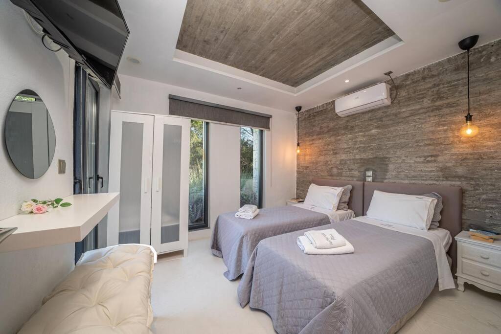 Villa Elisabeth Sea View Private Pool Fiskardo Kefalonia Katsaráta エクステリア 写真