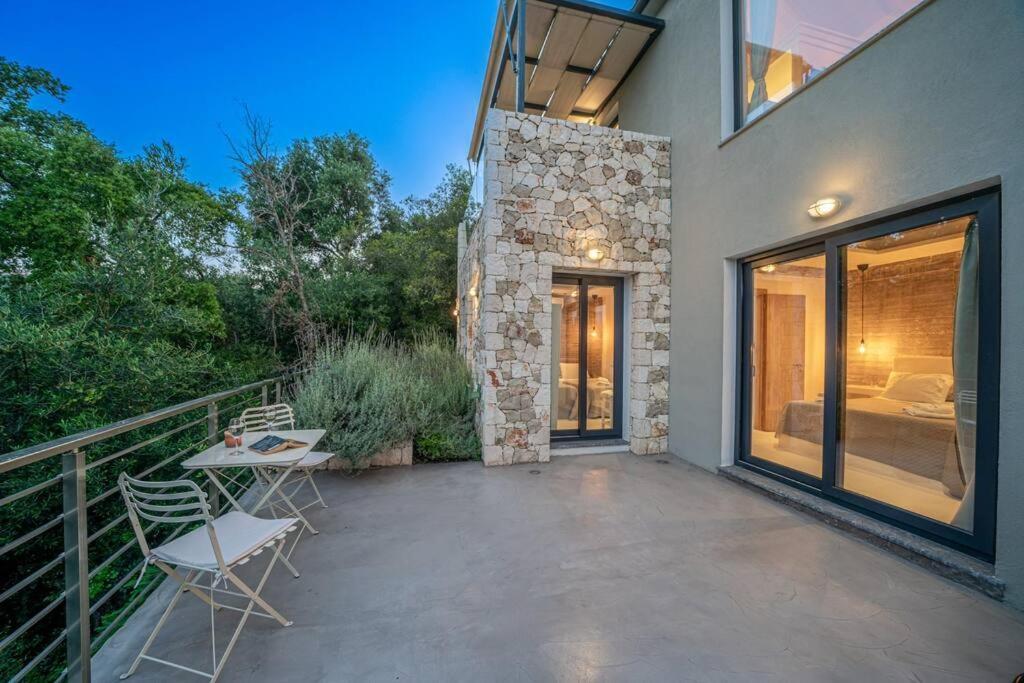 Villa Elisabeth Sea View Private Pool Fiskardo Kefalonia Katsaráta エクステリア 写真
